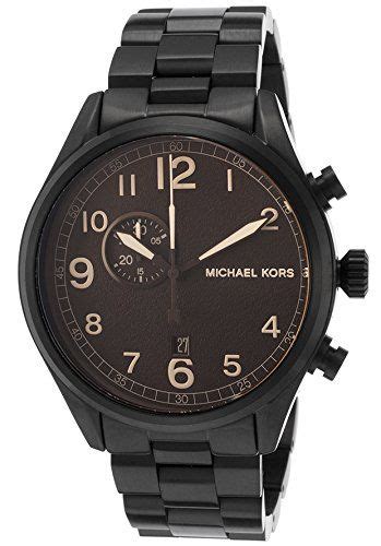 michael kors hangar chronograph black strap watch mk7067|Chronograph Michael Kors Black Watches + FREE SHIPPING.